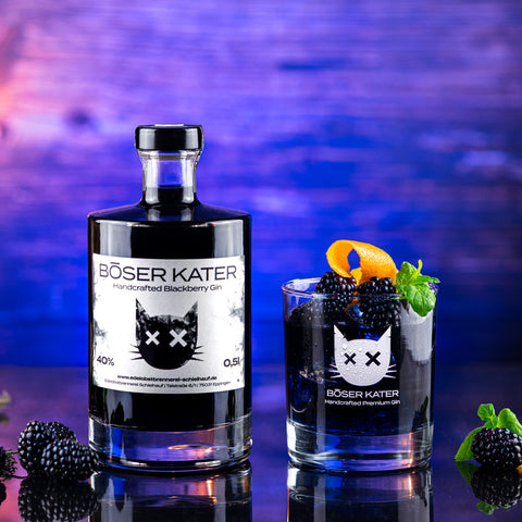 Böser Kater Blackberry Gin 40% Vol. 0,5L