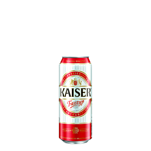 Kaiser Bier Fasstyp Dose 5% Vol. 24,0,5L EW