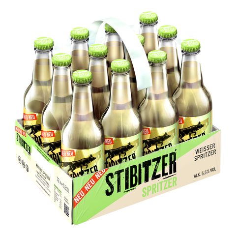 Stibitzer Weisser Spritzer 12 x 0,33L 5,5% Vol.