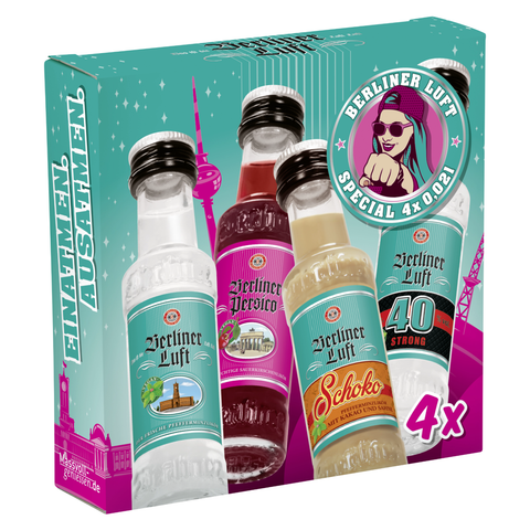 Berliner Luft Miniatur Mix 22,25% Vol. 4/0,02L