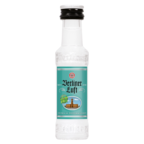 Berliner Luft Pfefferminzlikör Miniatur 18% Vol. 24/0,02L